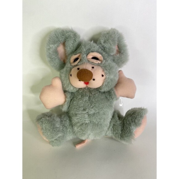 MS Toy Vintage Gray Mouse Stuffed Animal Plush Toy